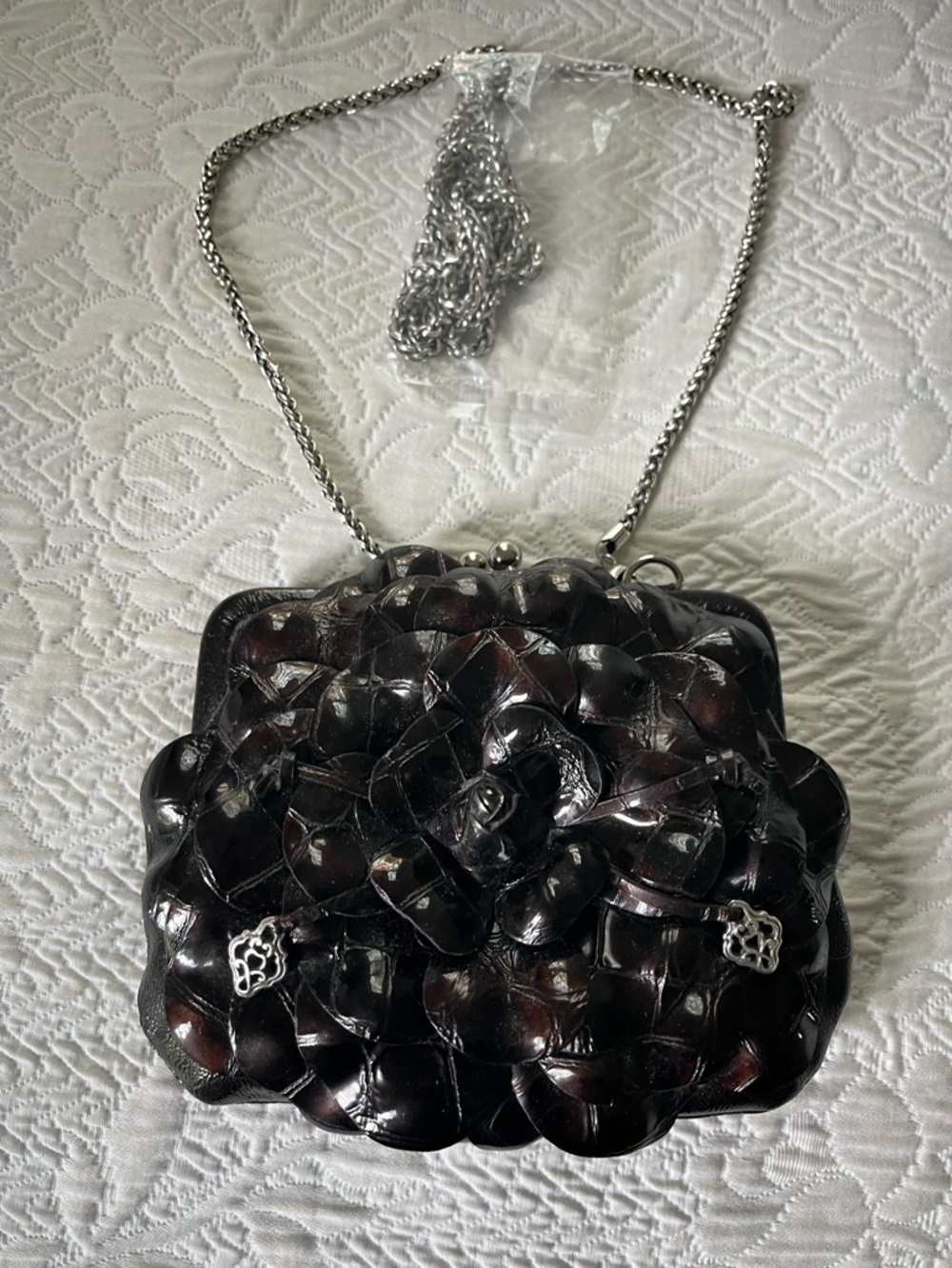 Brighton Roselie chocolate brown bag